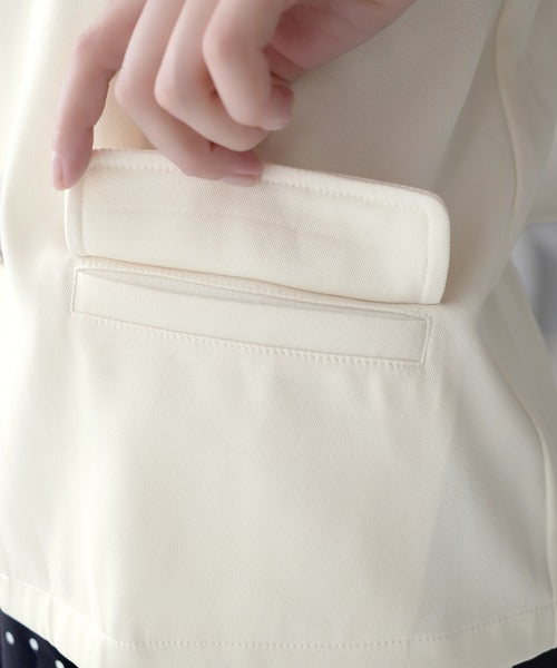 【mily bilet】上品さと抜け感をひとまとめに。ドットキャミワンピプラスノースリジャケットセット（2点セット） mi1139100