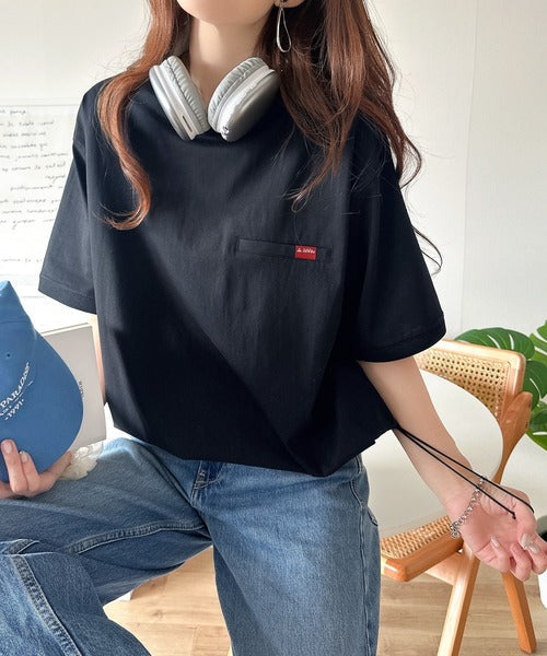 《JaVa ジャバコラボ》シンプルなのに格上げ。綿100％シルケット素材裾ドロストオーバーサイズTシャツ jv1050157