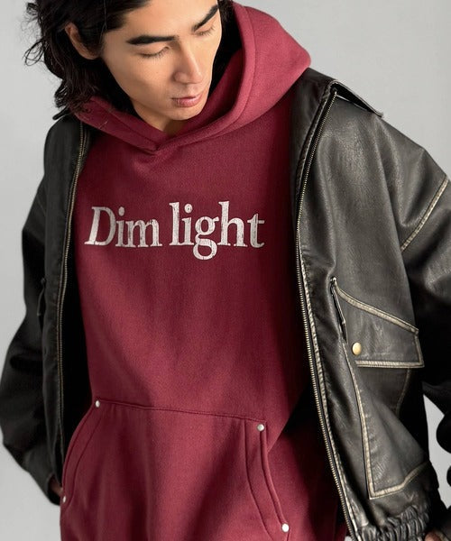 【Classical Origin】「フードの存在感。」裏起毛ロゴ＆スタッズ使いプルパーカー／Brushed Lining Logo＆Stud Accents Pullover Hoodie co1150071
