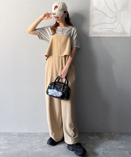 光を纏う。センターメロウシアーラメ半袖Tシャツ ce1050307
