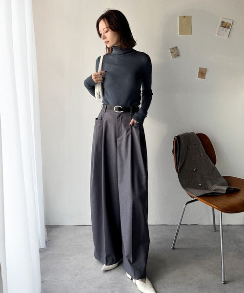 コーデにひとさじ、高級感。牛床革アソートバックルレザーベルト ce1029151
