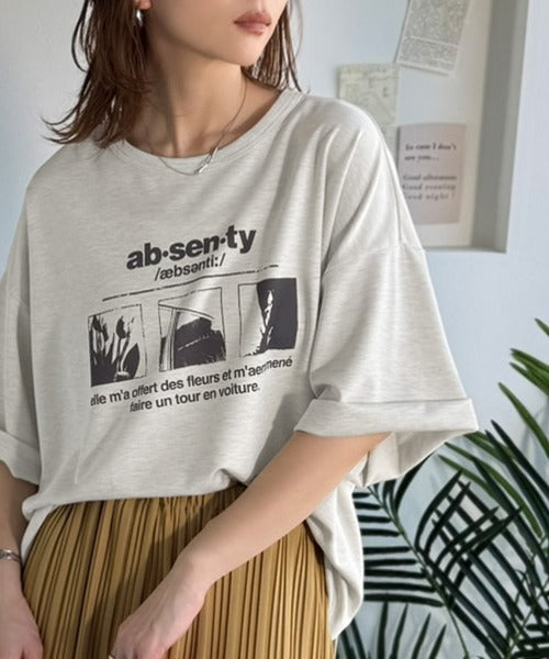 ただのTシャツで、終わらない。フォトグラフィックオーバーサイズダンボールTシャツ(半袖) ce1330075