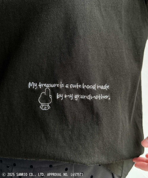 【Sanrio characters/サンリオキャラクターズ】綿100％!かわいい魅力サンリオキャラクターズ刺繍半袖Tシャツ ce1330035