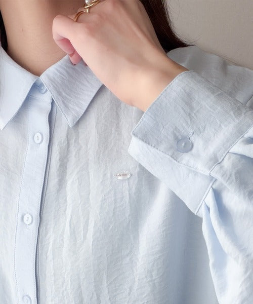 【mily bilet】甘さはやさしく、印象は品よく。旬顔を叶える裾フリルブラウス（長袖） mi1019136