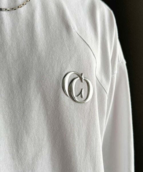 【Classical Origin】「1枚でキマる」。Dart Stitching Oversized T-Shirt／綿100％ダーツ切り替えオーバーサイズTシャツ（長袖） co1150037