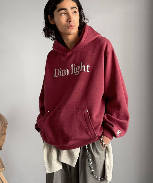 【Classical Origin】「フードの存在感。」裏起毛ロゴ＆スタッズ使いプルパーカー／Brushed Lining Logo＆Stud Accents Pullover Hoodie co1150071