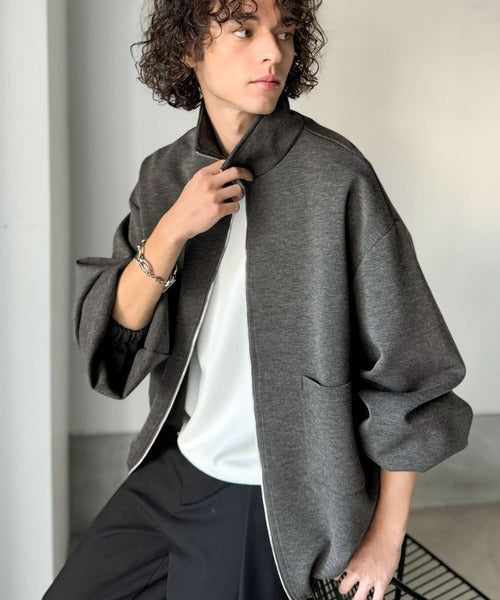 ポケットデザインWジップダンボールジャケット / Pocket Design Double Zip Jacket ao1010534