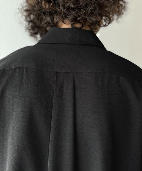 【Classical Origin】刺繍で魅せる存在感。オリジン刺繍キャンプカラーシャツ／Origin Embroidered Camp Collar Shirt co1150053