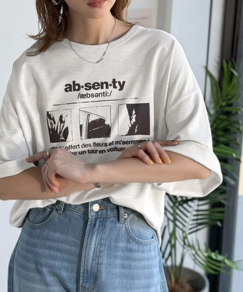 ただのTシャツで、終わらない。フォトグラフィックオーバーサイズダンボールTシャツ(半袖) ce1330075