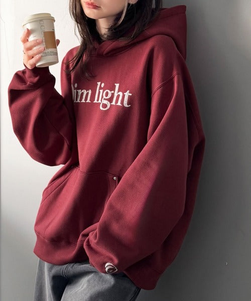 【Classical Origin】「フードの存在感。」裏起毛ロゴ＆スタッズ使いプルパーカー／Brushed Lining Logo＆Stud Accents Pullover Hoodie co1150071