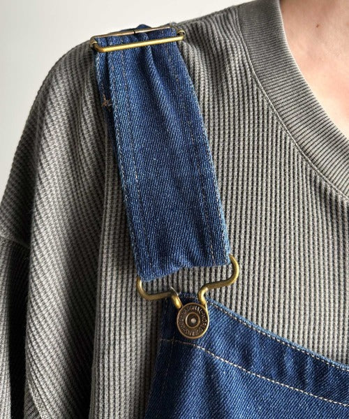 【Classical Origin】Front-Zip Loose Overalls／フロントジップ仕様ルーズオーバーオール co0780008