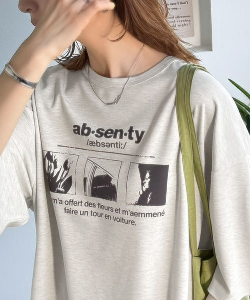 ただのTシャツで、終わらない。フォトグラフィックオーバーサイズダンボールTシャツ(半袖) ce1330075