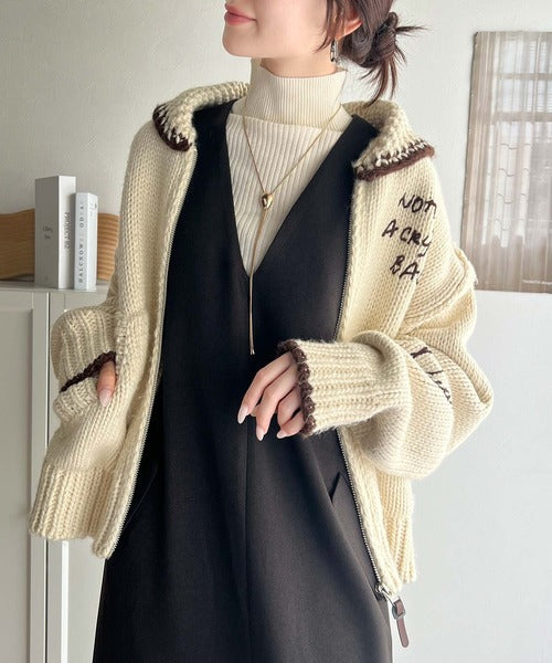 上品リラクシーstyle。ポケット付Vネックワンピース ce1260076