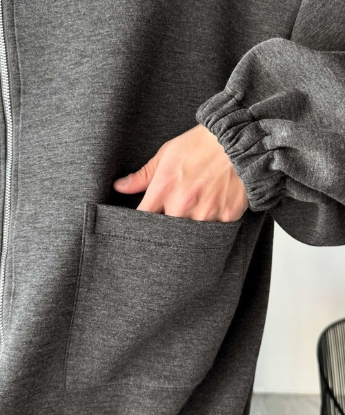 ポケットデザインWジップダンボールジャケット / Pocket Design Double Zip Jacket ao1010534