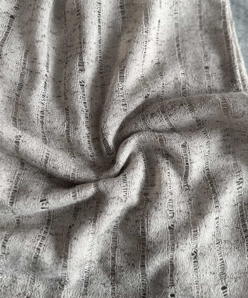 【Classical Origin】「シンプルに魅せる。」グランジモードリラックスシアープルオーバー（長袖）/Grunge Mode Relaxed Pullover co1010027