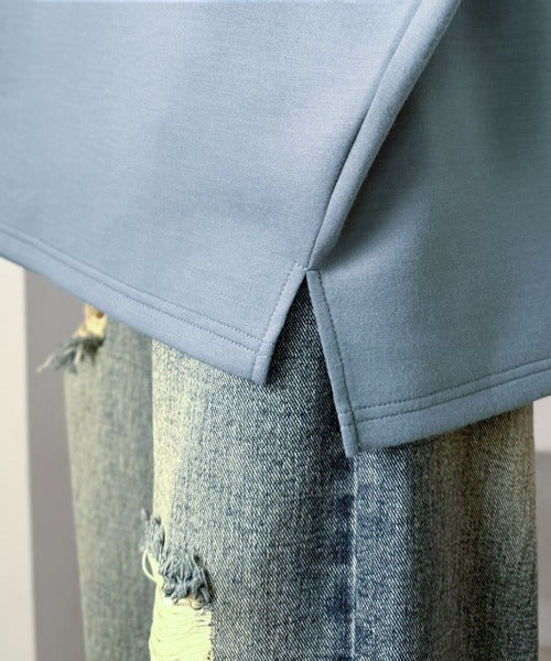 胸ポケット付きドルマンスリーブダンボールトップス / DOLMAN SLEEVE PULLOVER co1010073