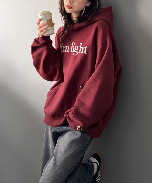 【Classical Origin】「フードの存在感。」裏起毛ロゴ＆スタッズ使いプルパーカー／Brushed Lining Logo＆Stud Accents Pullover Hoodie co1150071