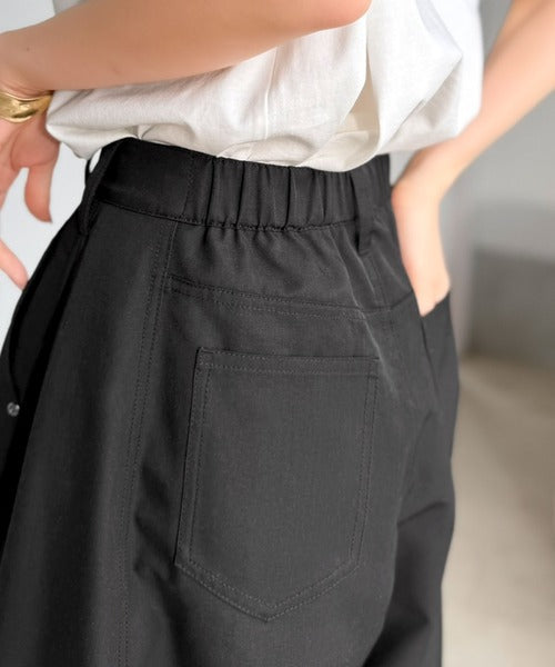 旬なワイドシルエットが目を惹く１着♪タックバレルレッグパンツ ce1265082