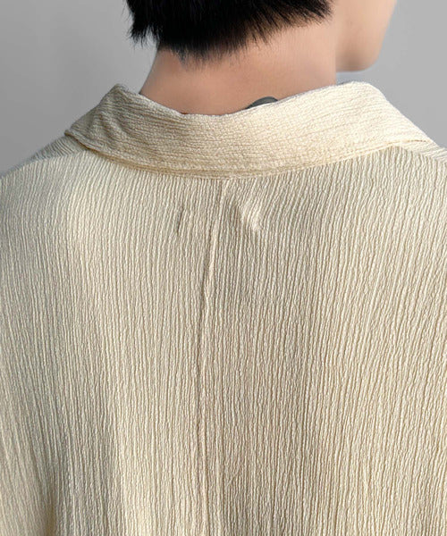 Wrinklefinish Dolman Sleeve Shirt／リンクル加工ドレープドルマンシャツ co1150009