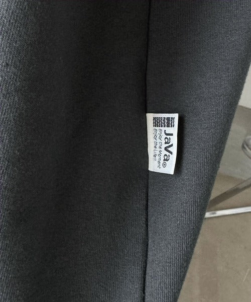 《JaVaジャバコラボ》【吸水速乾機能付き】Tシャツ派にこそ試してほしい！さらっと夏場も快適なカレッジロゴ 飛び刺繍 ミニ裏毛Tシャツ jo1150097
