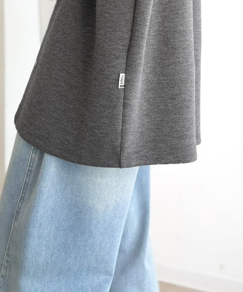 《JaVaジャバコラボ》サッと羽織って即サマになる！胸元刺繍ダンボール素材シャツジャケット jv1010558