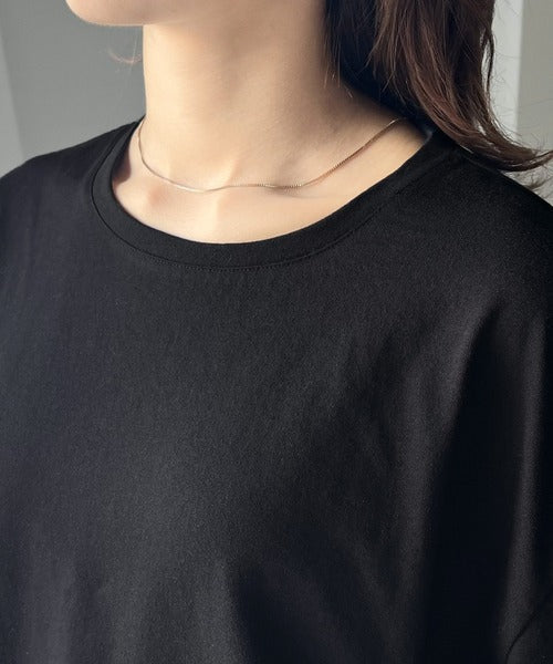 《JaVaジャバ コラボ》実は、フェイクなんです！フェイクレイヤードTee（半袖） elft002