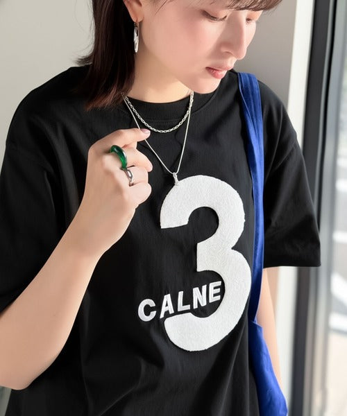 【前後2way】快適素材、立体刺繍がアクセントに♪綿100％デザインナンバリングサガラ刺繍T ce1350008