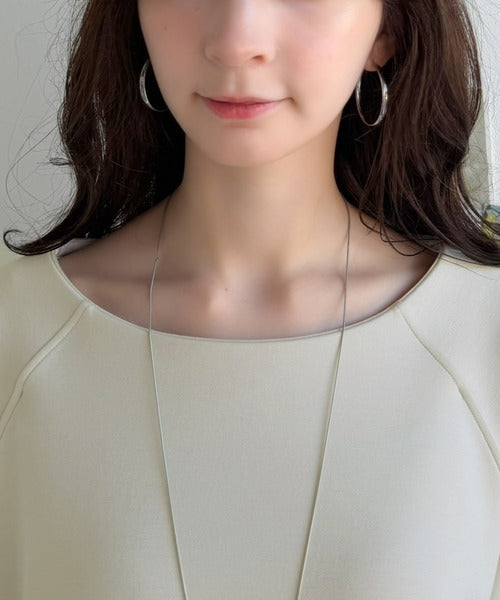 『もっちり&ハリ感』の立体マジック♪ダンボールラグラン切替ボートネックプルオーバー（長袖） ce1020400