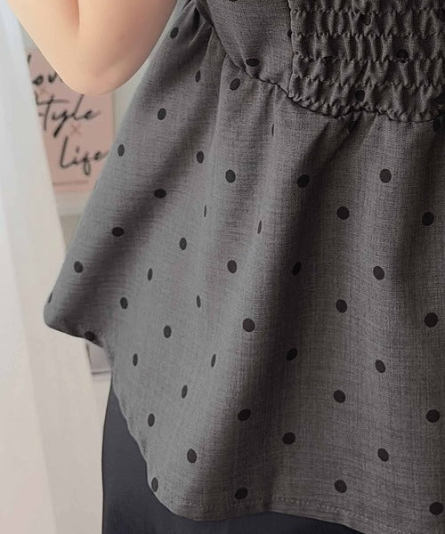 【mily bilet】一枚でサマになる。 フロントリボン布帛コンビ半袖Tシャツ mi1269018