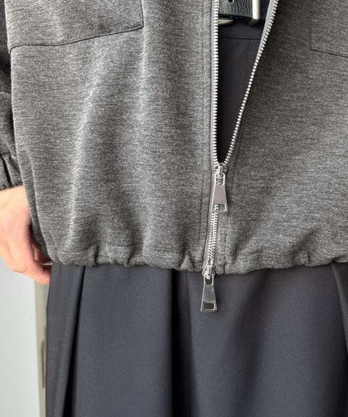 ポケットデザインWジップダンボールジャケット / Pocket Design Double Zip Jacket ao1010534