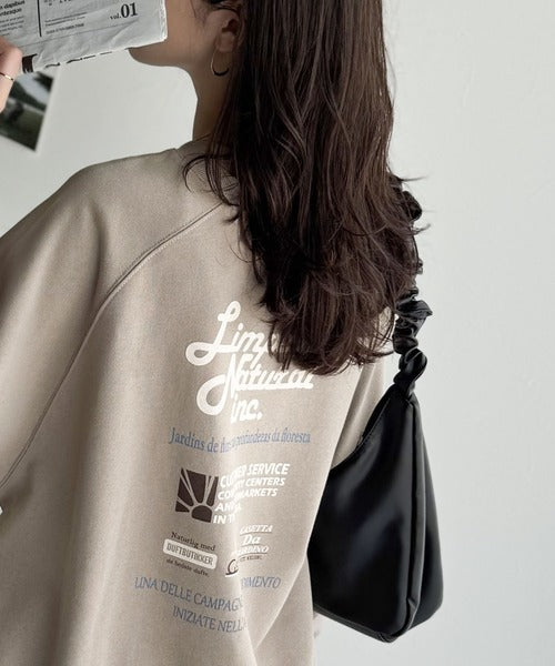 《Javaジャバコラボ》カジュアルコーデの主役に。イベントバックロゴ裏起毛プルオーバー jv1050233