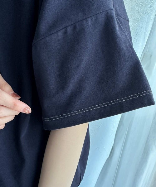 毎日のスタイルを楽しく彩る。前後2way裾ドロストフルーツグラフィックTシャツ ce1050269