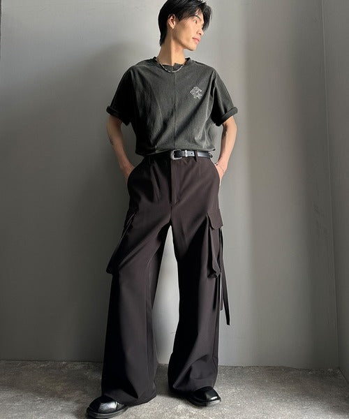 《JaVaジャバコラボ》綿100％!こだわり満載の自信アイテム☆切替BODYロゴTシャツ（半袖） jv1330014