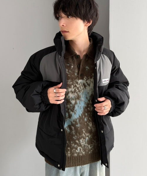 【Classical Origin】「まるで毛布。」モヘアライクシャギー素材ニットポロシャツ／Mohair-Like Shaggy Knit Polo Shirt co0780004