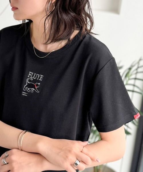 可愛いだけとは言わせない！刺繍コンパクトフライスTシャツアニマルシリーズ（半袖） ce1050360