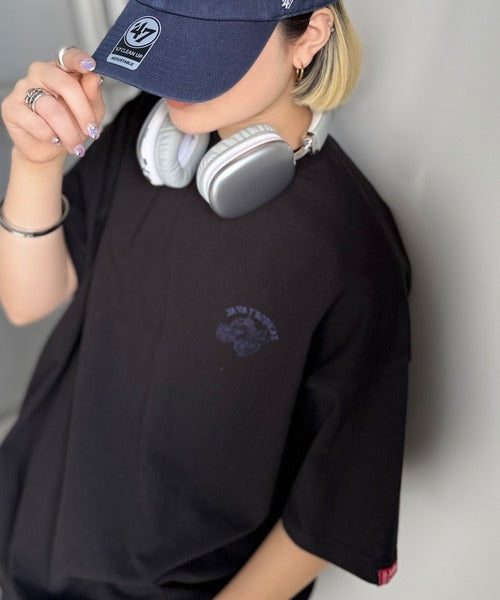 《JaVaジャバコラボ》周りと差がつくアート感。綿100％ タイ☆トロピカルフルーツ柄☆ビッグTシャツ jv1029128