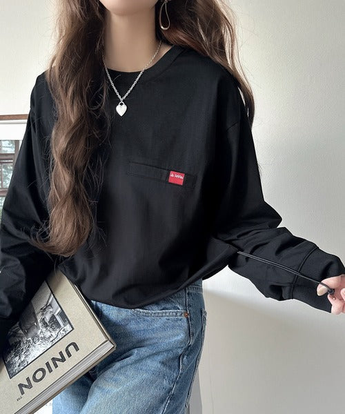 《JaVa ジャバコラボ》シンプルなのに格上げ。綿100％シルケット素材裾ドロストオーバーサイズTシャツ jv1050157