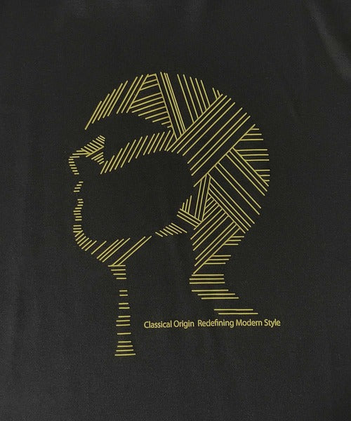 「視線を独り占め。」フェイスグラフィックオーバーサイズTシャツ／Face Graphic Oversized Double-Knit T-Shirt co1010006