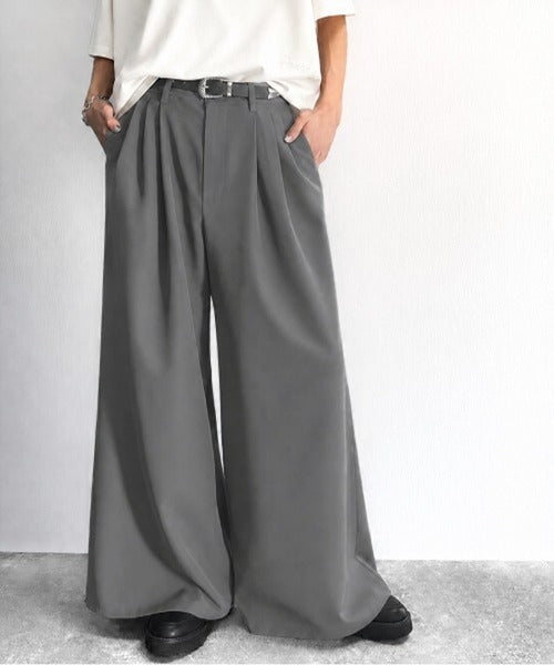 「美しさはタックから。」3タックY2Kスーパーワードスラックス／Three-Tuck Y2K Super Wide Trousers co1150005