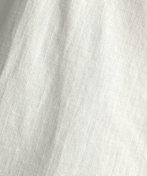 Cotton100%  Ripstop Open Collar Pullover Shirt／コットン100％リップストップ素材オープンカラープルオーバーシャツ co1150012