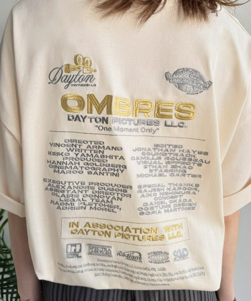 《JaVaジャバコラボ》お洒落見え抜群。大人カジュアルなゆったり半袖T。バック刺繍ビッグTEE（半袖） jv1260550