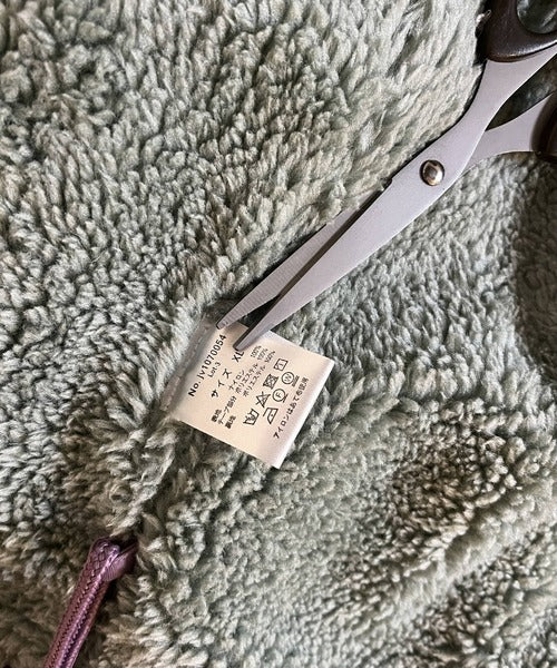 《JAVAジャバ 別注》シーズンスタイルをアップデート。リバーシブルナイロンボアブルゾン jv1070054
