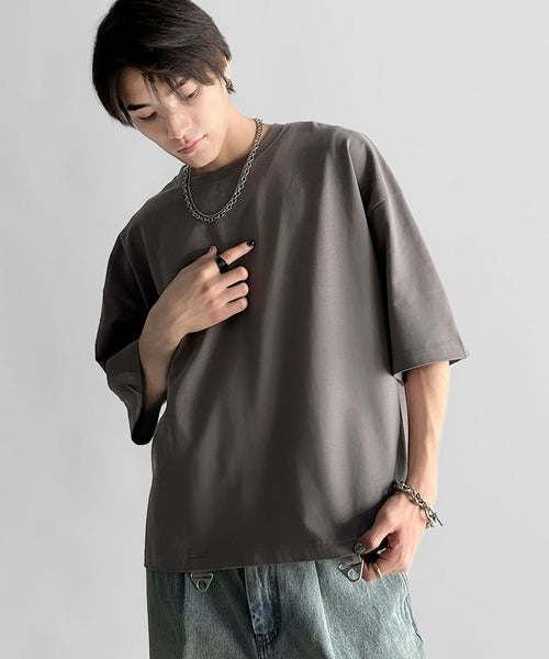Belt Design Transformable Cropped T-Shirt／脱着式ベルトデザインショート丈Tシャツ co1150015