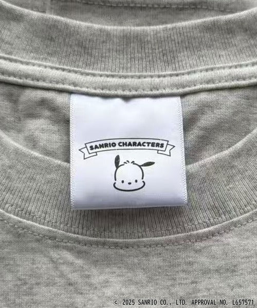 【Sanrio characters/サンリオキャラクターズ】綿100％!かわいい魅力サンリオキャラクターズ刺繍半袖Tシャツ ce1330035