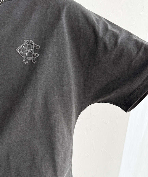 《JaVaジャバコラボ》綿100％!こだわり満載の自信アイテム☆切替BODYロゴTシャツ（半袖） jv1330014
