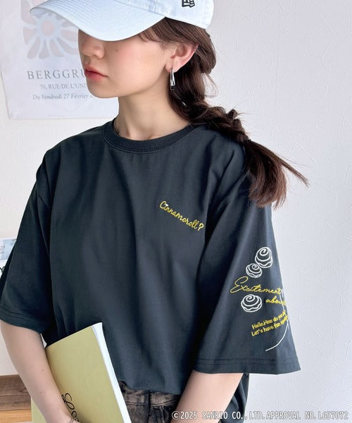 【Sanrio characters/サンリオキャラクターズ】大人可愛い！かくれんぼシリーズランダム刺繍ビッグTシャツ（半袖） ce1350003