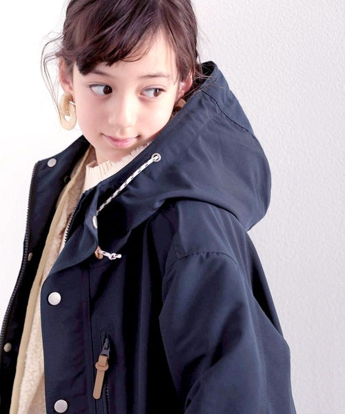 【family+】1枚でいいとこどり♪ボアライナー付き3wayハイブリッドマウンテンパーカー(ライナー取外し可)clf002
