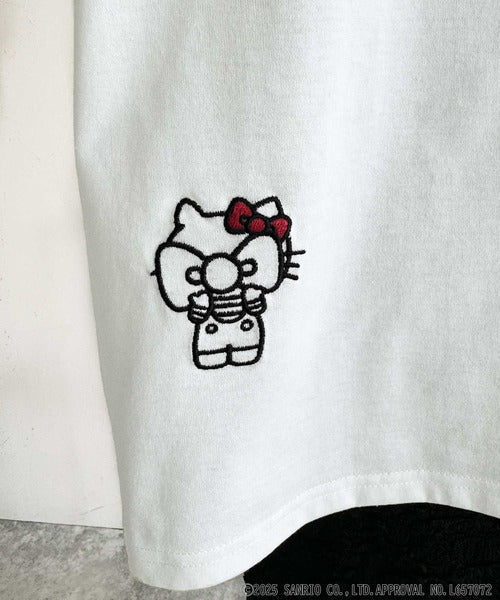 【Sanrio characters/サンリオキャラクターズ】大人可愛い！かくれんぼシリーズランダム刺繍ビッグTシャツ（半袖） ce1350003