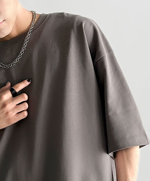 Belt Design Transformable Cropped T-Shirt／脱着式ベルトデザインショート丈Tシャツ co1150015