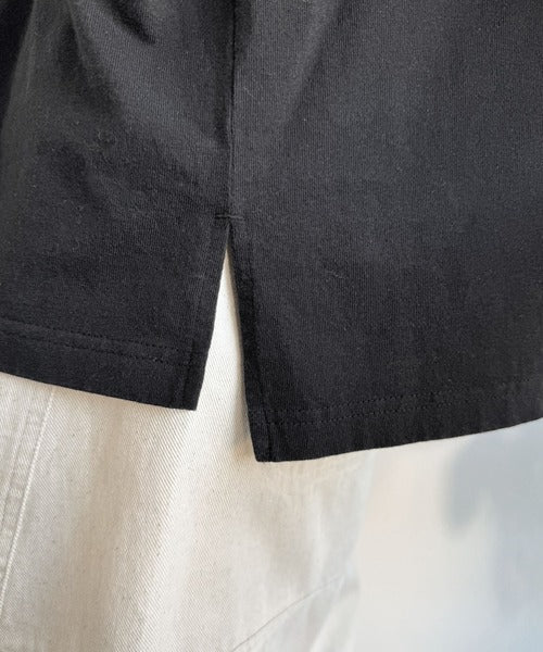 《JaVaジャバコラボ》垢抜け！大人のストリートstyleを作る。綿100％スプレーダイ加工オーバーサイズTシャツ（長袖） jv1020358